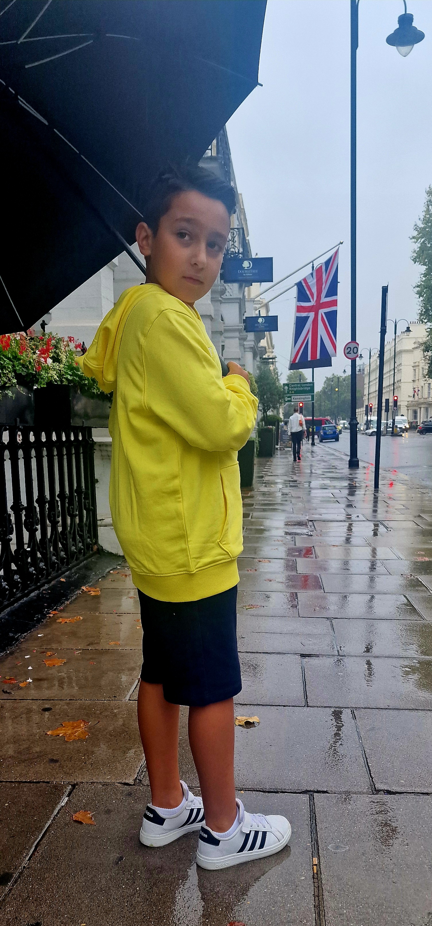Londres bajo la lluvia